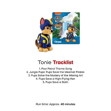 tonies PAW Patrol Jungle Pups Chase Audio Play Character