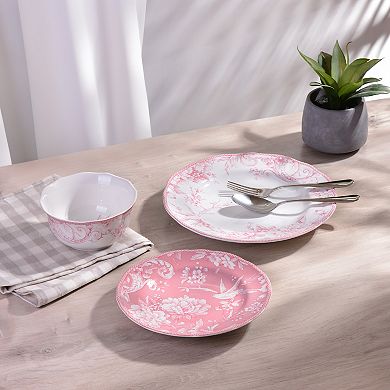 222 Fifth Adelaide Blush 12-pc. Dinnerware Set