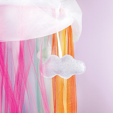 Make It Real 3C4G Over The Rainbow Hanging Net Bed Canopy