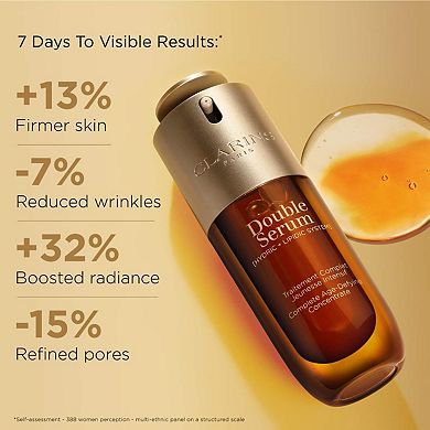 Double Serum Anti-Aging to Firm, Boost Radiance and Refine Pores