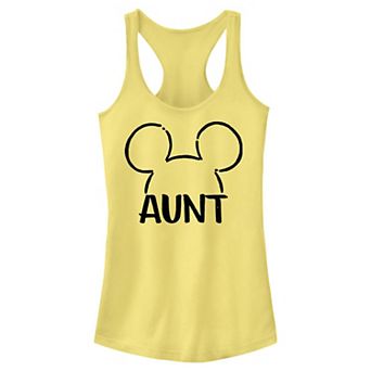 Disney's Mickey Mouse Aunt Ears Women's Racerback Tank Top