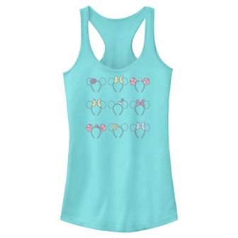 Disney's Minnie Mouse Headbands Juniors' Racerback Tank Top