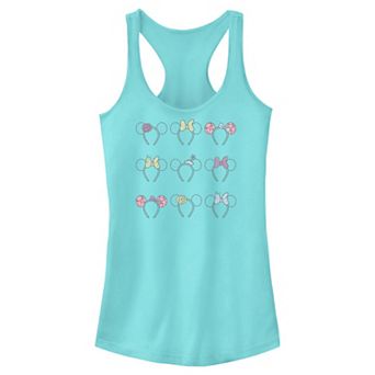 Disney's Minnie Mouse Headbands Juniors' Racerback Tank Top
