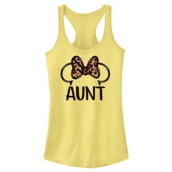 Disney's Minnie Mouse Aunt Ears Women's Racerback Tank Top