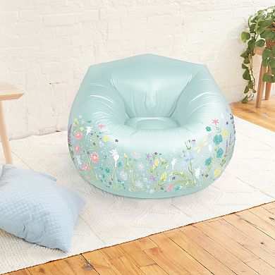 Make It Real 3C4G Inflatable Fairy Garden Portable Blow Up Chair