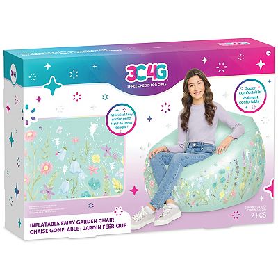 Make It Real 3C4G Inflatable Fairy Garden Portable Blow Up Chair