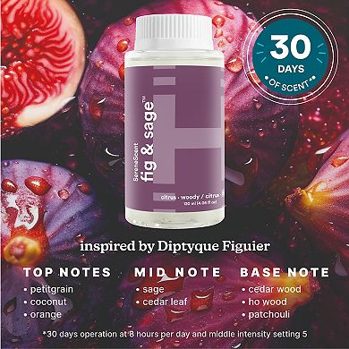 HoMedics Fig & Sage SereneScent 4.05 oz. Fragrance Oil