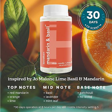HoMedics Mandarin & Basil SereneScent Fragrance Oil