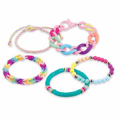 Make It Real 5-In-1 Activity Tower Spinning Vertical Platform Jewelry Kit