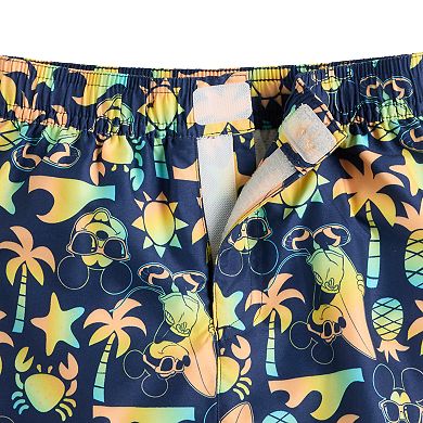Disney's Mickey Mouse Baby & Toddler Boy Adaptive Easy Dressing Swim Trunks by Jumping Beans®