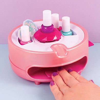 Make It Real 8-Piece Color Fusion Light Magic Nail Dryer All-In-One Home Manicure Kit
