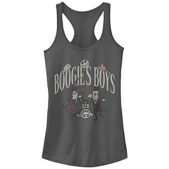 Disney's The Nightmare Before Christmas Boogie's Boys Juniors' Racerback Tank Top