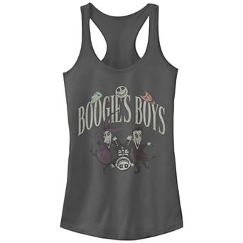 Disney's The Nightmare Before Christmas Boogie's Boys Juniors' Racerback Tank Top