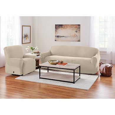 BrylaneHome BH Studio Brighton Stretch Sofa Slipcover
