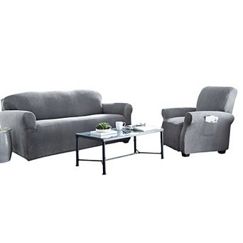 BrylaneHome BH Studio Brighton Stretch Sofa Slipcover