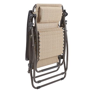 Brylanehome 350 Lbs. Weight Capacity Zero Gravity Chair With Canopy