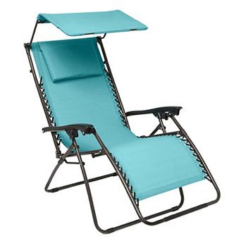 Brylanehome 350 Lbs. Weight Capacity Zero Gravity Chair With Canopy