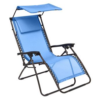 Brylanehome 350 Lbs. Weight Capacity Zero Gravity Chair With Canopy