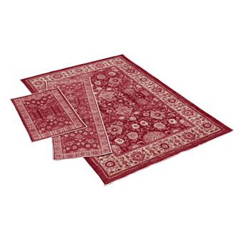 BrylaneHome 3 pc Paris Washable Rug Set