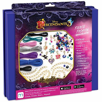 Disney's Descendants 3 Make It Real Fierce Fashion Bracelet Kit