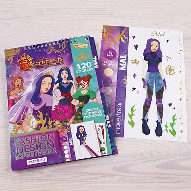 Disney's Descendants Make It Real Royal Wedding Light Table & Fashion Coloring Book