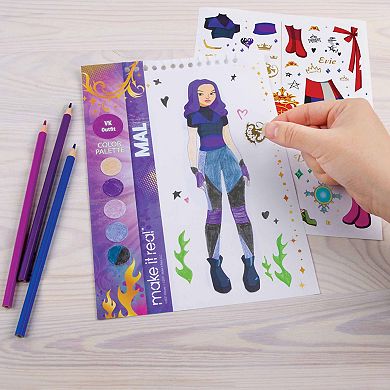Disney's Descendants Make It Real Royal Wedding Light Table & Fashion Coloring Book