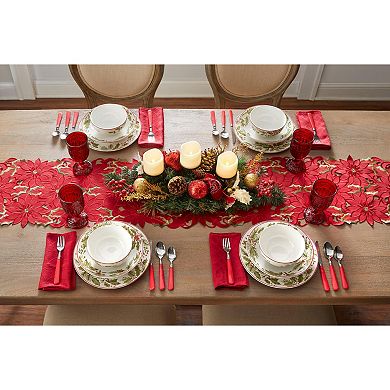 Brylanehome 4 Piece Red Goblet Set