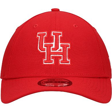 Men's New Era Red Houston Cougars Team 9FORTY Adjustable Hat