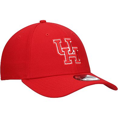 Men's New Era Red Houston Cougars Team 9FORTY Adjustable Hat