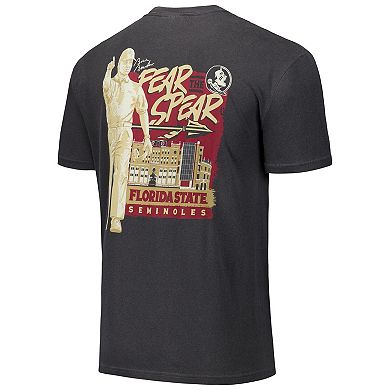 Unisex Black Florida State Seminoles Hyper Local Statue Stadium Nation T-Shirt
