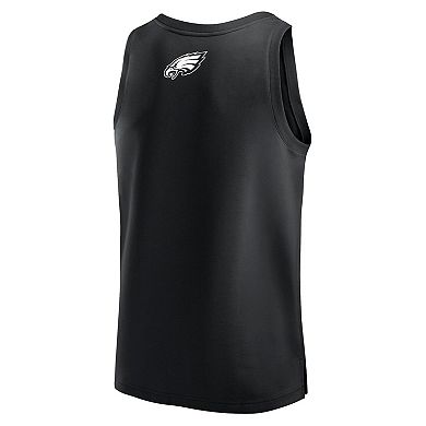 Men's Fanatics Black Philadelphia Eagles Elements Tank Top