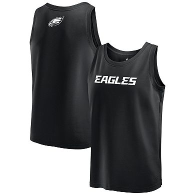 Men's Fanatics Black Philadelphia Eagles Elements Tank Top