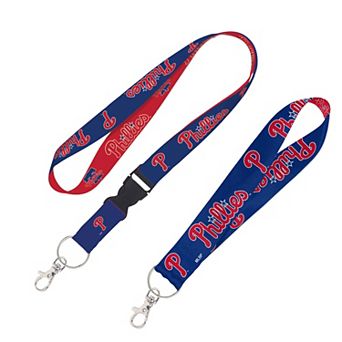 WinCraft Philadelphia Phillies 2-Pack Lanyard with Detachable Buckle & Key Strap Set