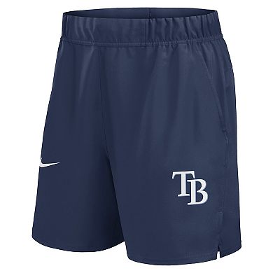 Men's Nike Navy Tampa Bay Rays Woven Victory Performance Shorts