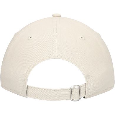Men's New Era Cream Houston Cougars Team 9TWENTY Adjustable Hat
