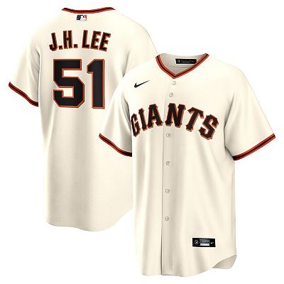 Men's Nike Jung Hoo Lee Cream San Francisco Giants Home Replica