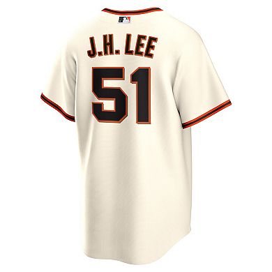 Men's Nike Jung Hoo Lee Cream San Francisco Giants Home Replica Player Jersey