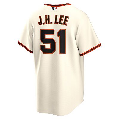 Men's Nike Jung Hoo Lee Cream San Francisco Giants Home Replica