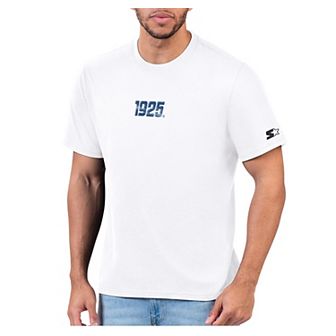 Men's Starter White New York Giants 1925 Collection T-Shirt