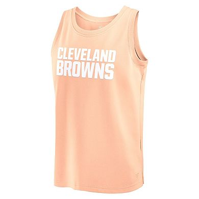 Men's Fanatics Light Pink Cleveland Browns Elements Tank Top