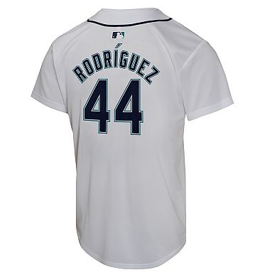 Youth Nike Julio RodrÃ­guez White Seattle Mariners Home Game Player Jersey