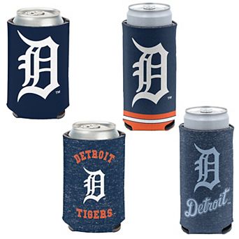 WinCraft Detroit Tigers Slim & 12oz. Can Cooler 4-Pack Set