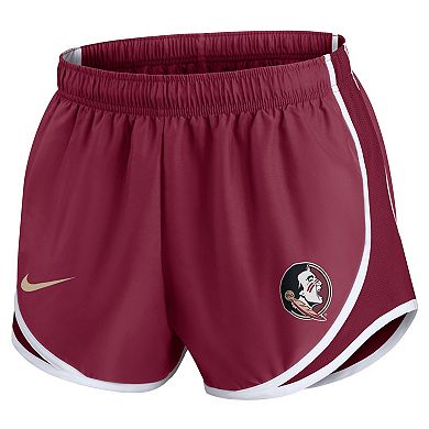 Women's Nike Garnet Florida State Seminoles Primetime Tempo Performance Shorts