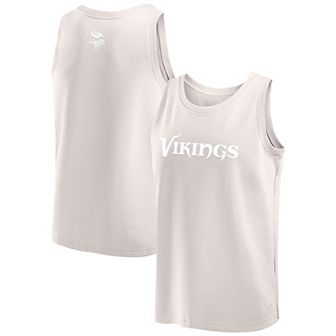 Men's Fanatics Cream Minnesota Vikings Elements Tank Top
