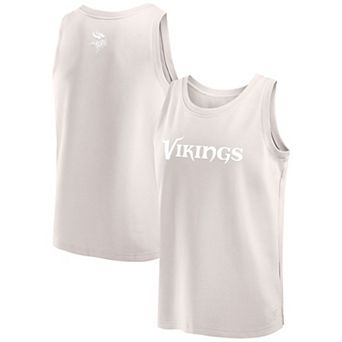 Men's Fanatics Cream Minnesota Vikings Elements Tank Top