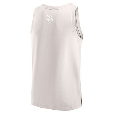 Men's Fanatics Cream Minnesota Vikings Elements Tank Top