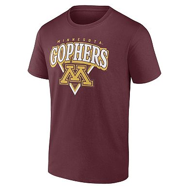 Men's Fanatics Maroon Minnesota Golden Gophers Modern Tri T-Shirt