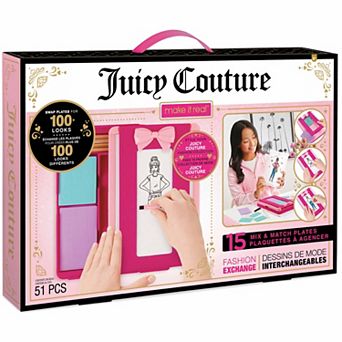 Make It Real Juicy Couture Fashion Exchange Outfit Designer Kit