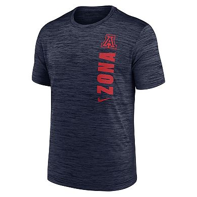 Men's Nike Navy Arizona Wildcats 2024 Sideline Velocity Performance T-Shirt