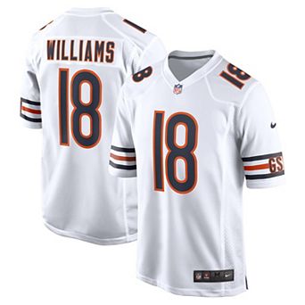 Men's Nike Caleb Williams White Chicago Bears First Round Pick Player Game Jersey